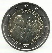 San Marino - 2 Euro 2019 (Km# 562)