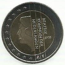 Holanda - 2 Euro 2003 (Km# 241)