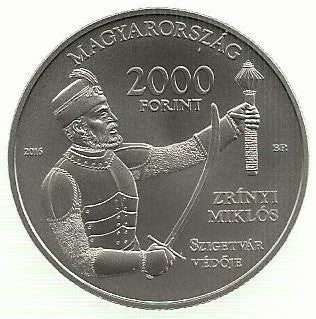 Hungria - 2000 Forint 2016 (Km# ..) Castle Szigetvár