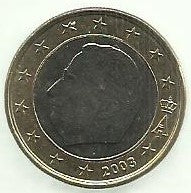 Belgica - 1 Euro 2003 (Km# 230)