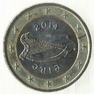 Irlanda - 1 Euro 2014 (Km# 50)