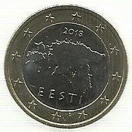 Estonia - 1 Euro 2018 (KM# 67)