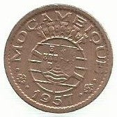 Moçambique - 50 Centavos 1957 (Km# 81)