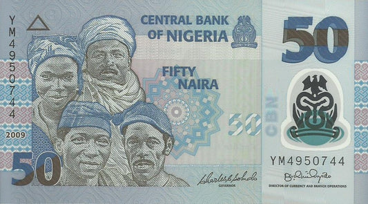 Nigéria - 50 Naira 2009 (# 49a)