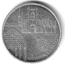 Portugal - 5 Euro 2005 (Km# 761) Mosteiro da Batalha