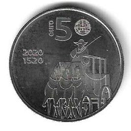 Portugal - 5 Euro 2020 (Km# ..) 500 Anos Correios