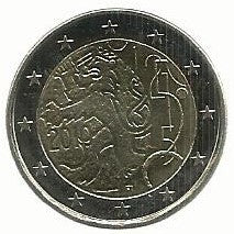 Finlandia - 2 Euro 2010 (Km# 154) 150 Anos Moeda Finlandesa