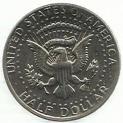 USA - 50 Cents 1972 (Km# A202b)