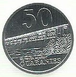 Paraguai - 50 Guaranies 2012 (Km# 191b)