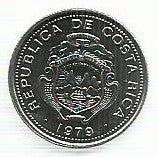 Costa Rica - 10 Centimos 1979 (Km# 185.2b)