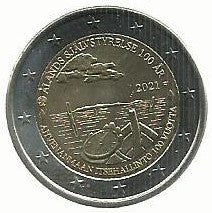 Finlandia - 2 Euro 2021 (Km# ..) Ilhas Aland