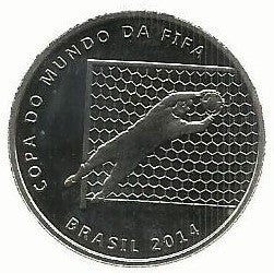 Brasil - 2 Reais 2014 (Km# 691) Defesa