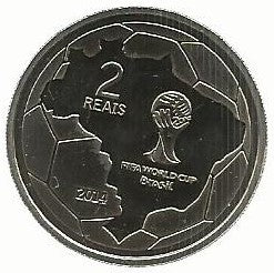 Brasil - 2 Reais 2014 (Km# 691) Defesa