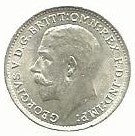 Inglaterra - 3 Pence 1916 (Km# 813)