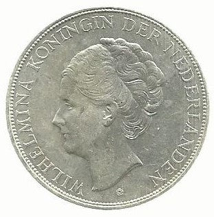 Holanda - 2 1/2 Gulden 1939 (Km# 165)