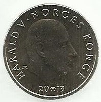 Noruega - 10 Kroner 2013 (Km# 488) Sufragio Universal