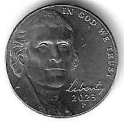 USA - 5 Cents 2023 (Km# 381)