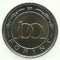 Hungria - 100 Forint 2022 (Km# ..)