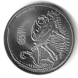 Portugal - 5 Euro 2022 (Km# ..) Lourinhanosaurus