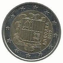 Andorra - 2 Euro 2019 (Km# ..)