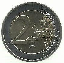 Luxemburgo - 2 Euro 2018 (Km# 151) 150 Anos Constituiçao