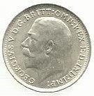 Inglaterra - 3 Pence 1919 (Km# 813)