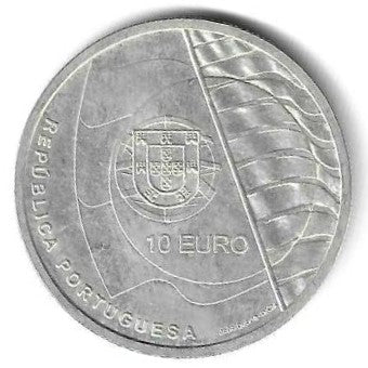 Portugal - 10 Euro 2007 (Km# 825) Mundial Vela