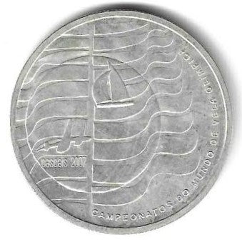 Portugal - 10 Euro 2007 (Km# 825) Mundial Vela