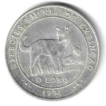 Portugal - 1000$00 1994 (Km# 676) Lobo