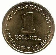 Nicaragua - 1 Cordoba 1987 (Km# 59)