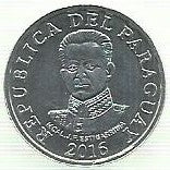 Paraguai - 50 Guaranies 2016 (Km# 191b)