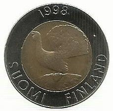 Finlandia - 10 Markka 1998 (Km# 77)