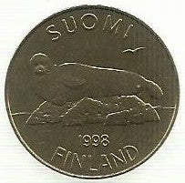 Finlandia - 5 Markka 1998 (Km# 73)