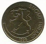 Finlandia - 1 Markka 1998 (Km# 76)