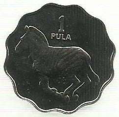 Botswana - 1 Pula 1976 (Km# 8)