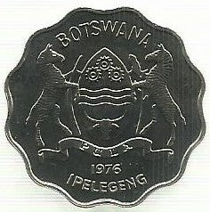 Botswana - 1 Pula 1976 (Km# 8)