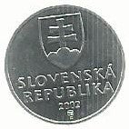 Eslovaquia - 10 Halierov 2002 (Km# 17)