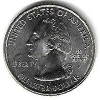 USA - 25 Cents 2000 (Km# 305) Massachusetts