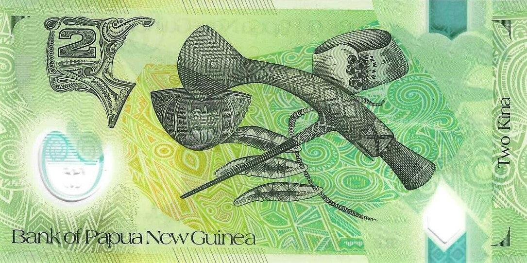 Papua Nova Guine - 2 Dolares 2007 (# 28)