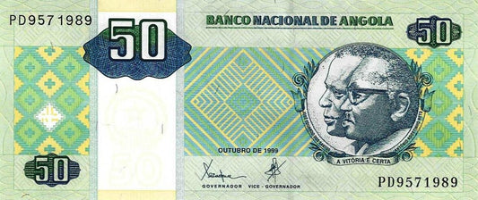 Angola - 50 Kwanzas 1999 (# 146a)