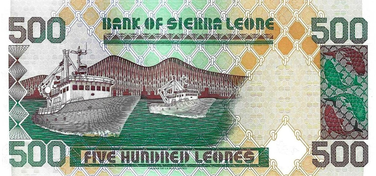 Serra Leoa - 500 Leones 1998 (# 23b)