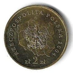 Polonia - 2 Zlote 2004 (Km# 486) Lubuskie