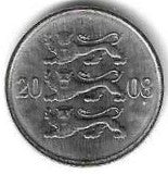 Estonia - 20 Senti 2008 (Km# 23a)