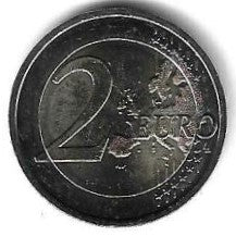 Lituania - 2 Euro 2024 (Km# ..) Jardins de Palha