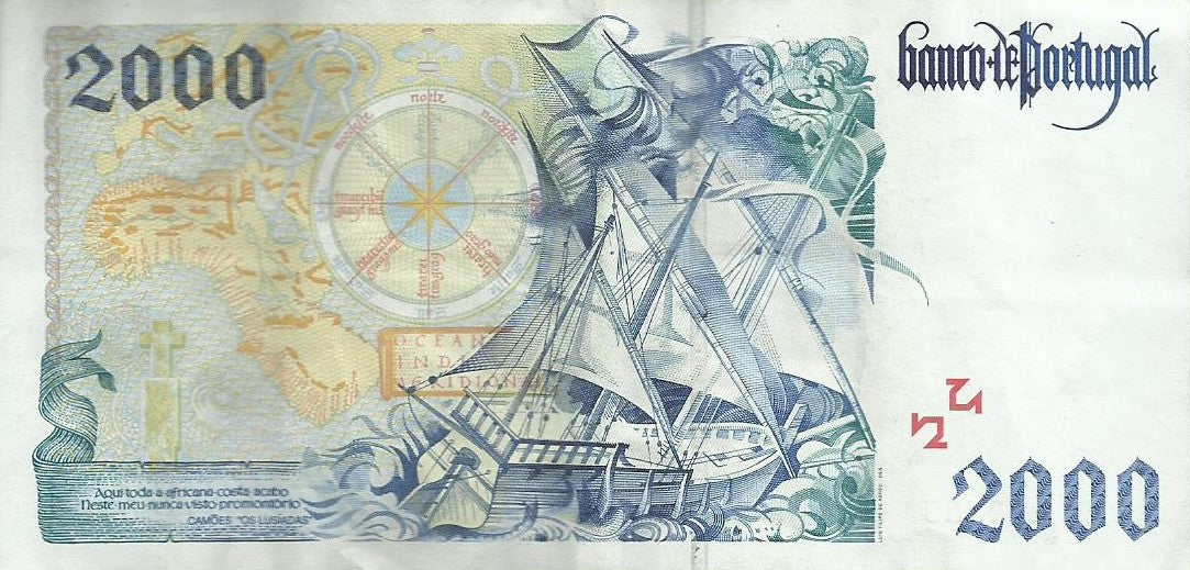 Portugal - 2000$00 2000 (# 189d)