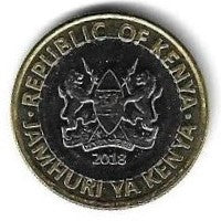 Quenia - 10 Shillings 2018 (Km# 47)