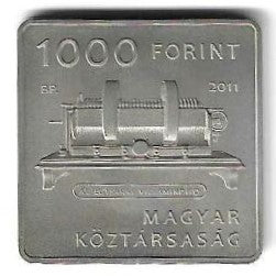 Hungria - 1000 Forint 2011 (Km# 829) Anyos Jedlik