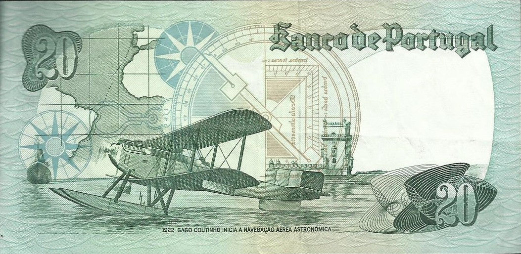 Portugal - 20$00 1978 (# 176b)