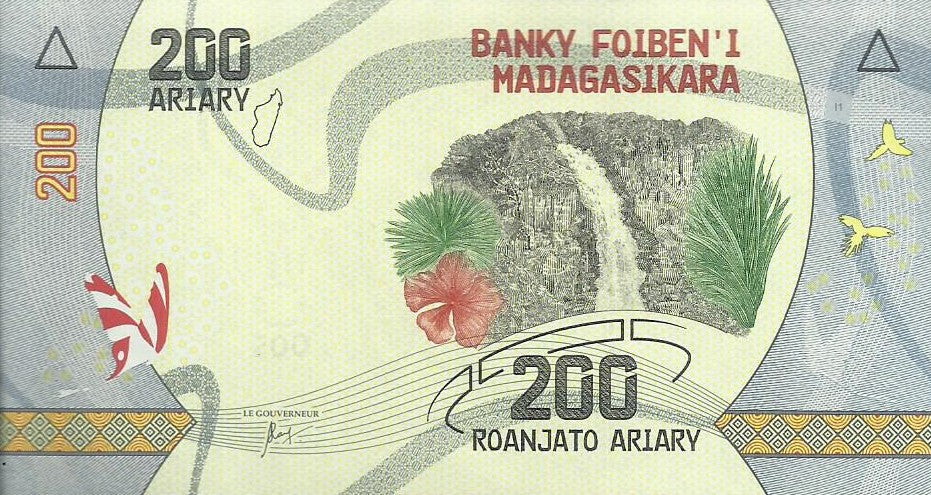 Madagascar - 200 Francos 2017 (# 98)