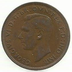 Inglaterra - 1 Penny 1938 (Km# 845)
